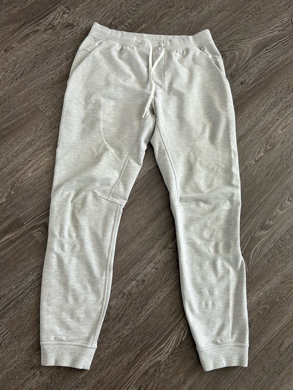 Lululemon men’s city sweat Light Gray Drawstring Joggers Sz large